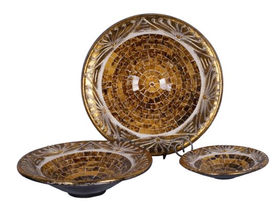 VASSOI TONDI SET 3PZ