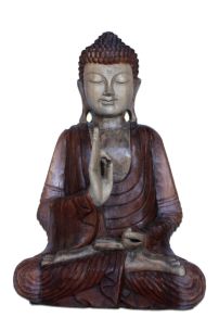 BUDDHA THAILANDESE IN LEGNO