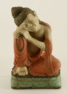 BUDDHA THAILANDESE INGINOCCHIATO